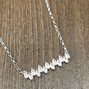 NIB "She's a Daydream" Sparkling Cubic Zirconia Necklace MSRP $138